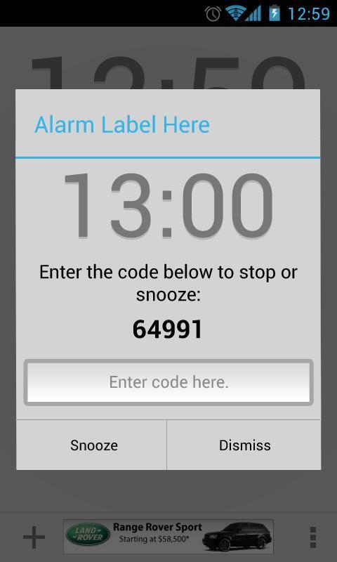 WakeUp! Alarm Clock截图5