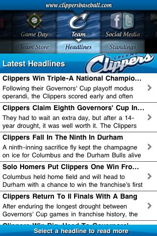 Columbus Clippers截图3