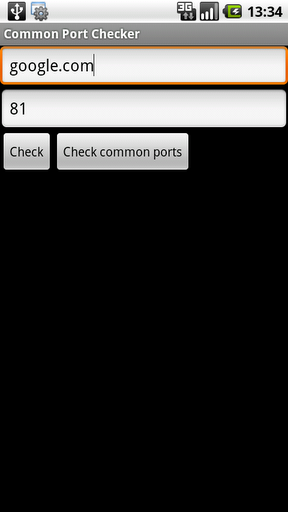 Common Port Checker截图1