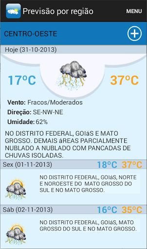 INMET Tempo e Clima截图2