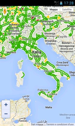 Traffico Autostrade Mappa截图3