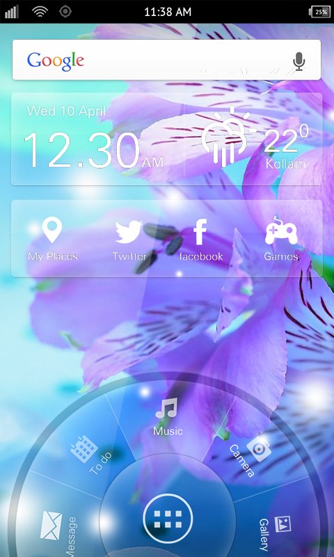 Gentle Orchid WP Live截图2