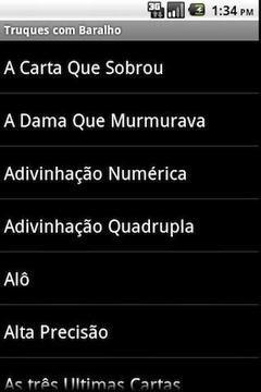 20 Truques com Baralho截图