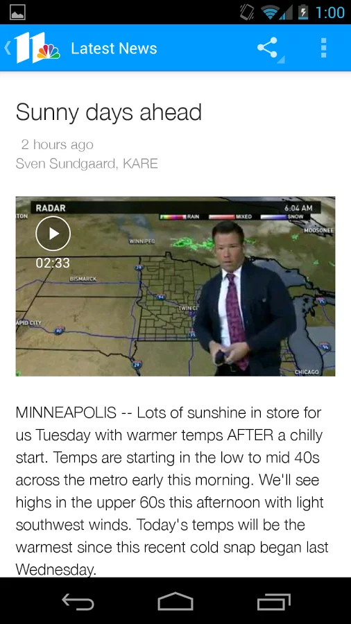 KARE 11截图3