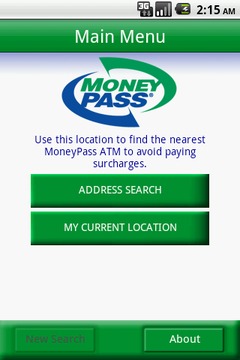MoneyPass ATM Locator截图