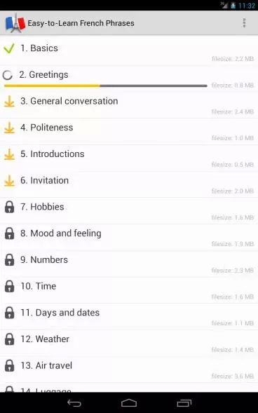 Easy-to-Learn French Phrases截图2