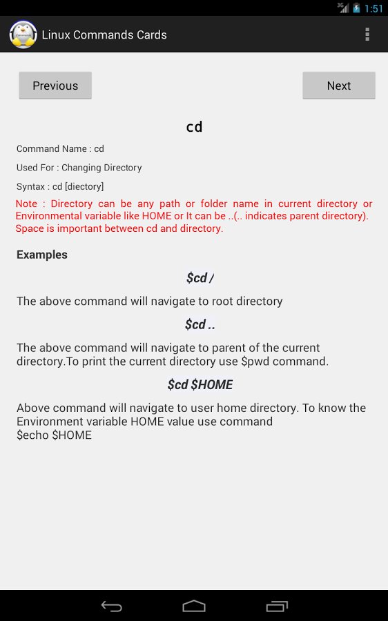 Linux Commands Cards截图2