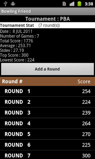 Bowling Friend : Score Keeper截图4