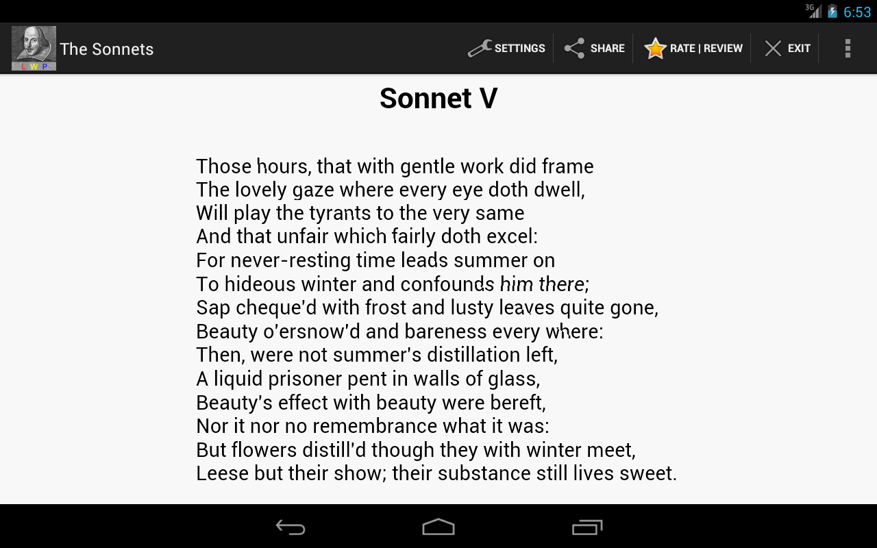 The Sonnets by Shakespea...截图7