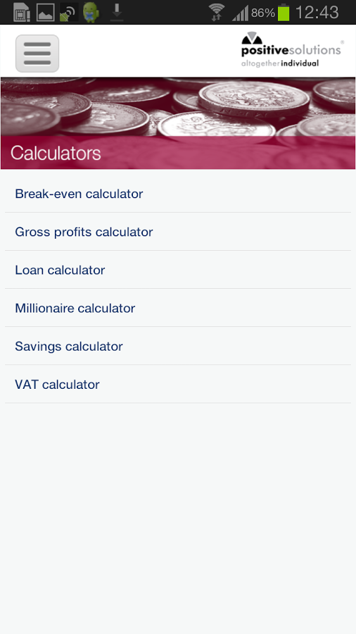 Positive Solutions Tax Tools截图2