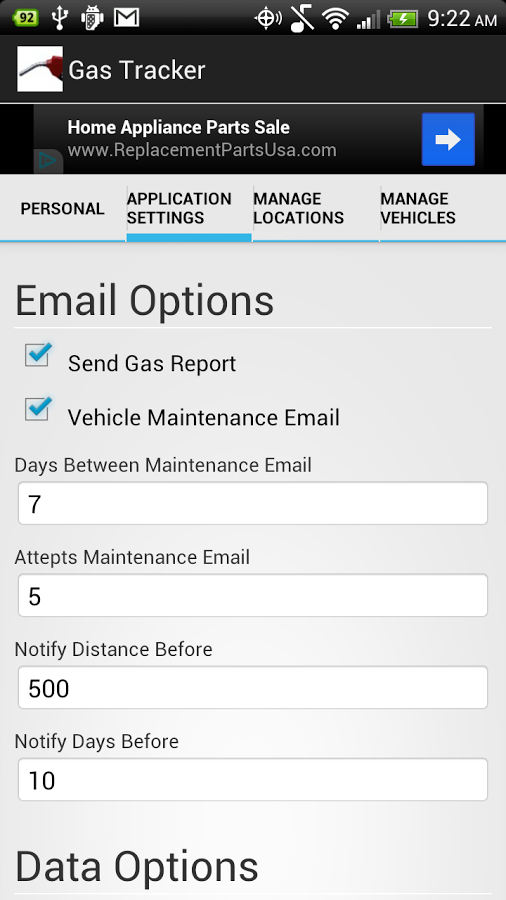 Gas Tracker截图7