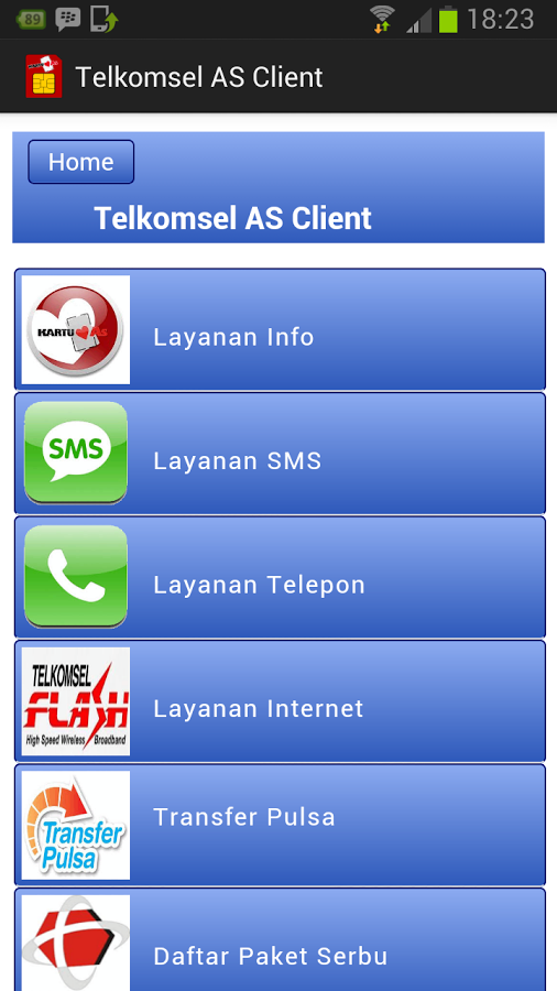 Telkomsel AS Client截图5