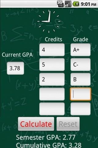 Fun GPA Calculator截图2