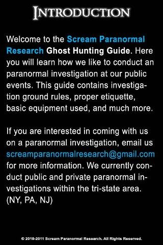 SPR Ghost Hunting Event Guide截图4