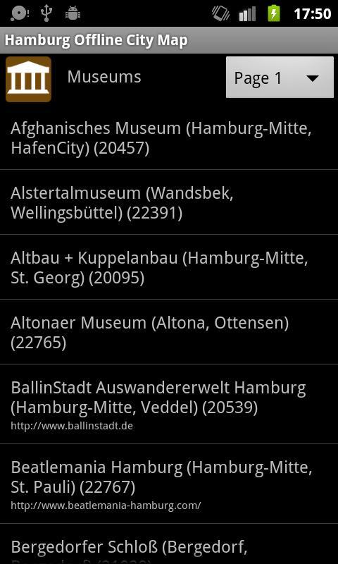 Hamburg Offline City Map截图4