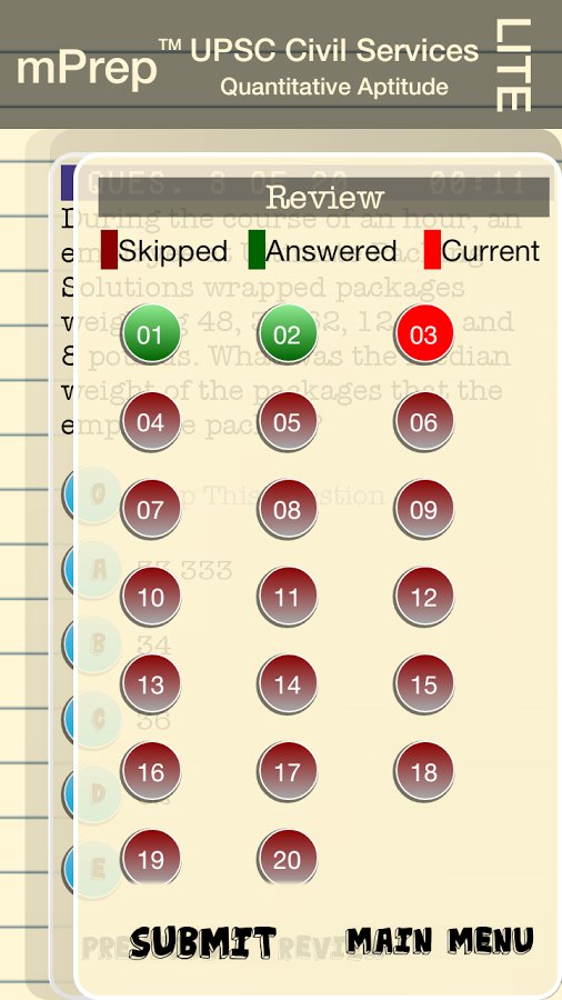 mPrep UPSC Quant (Lite)截图3