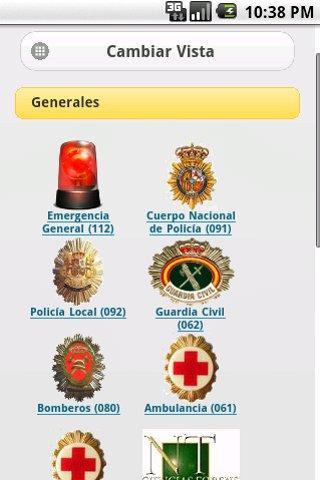 Telefonos de Emergencias截图1