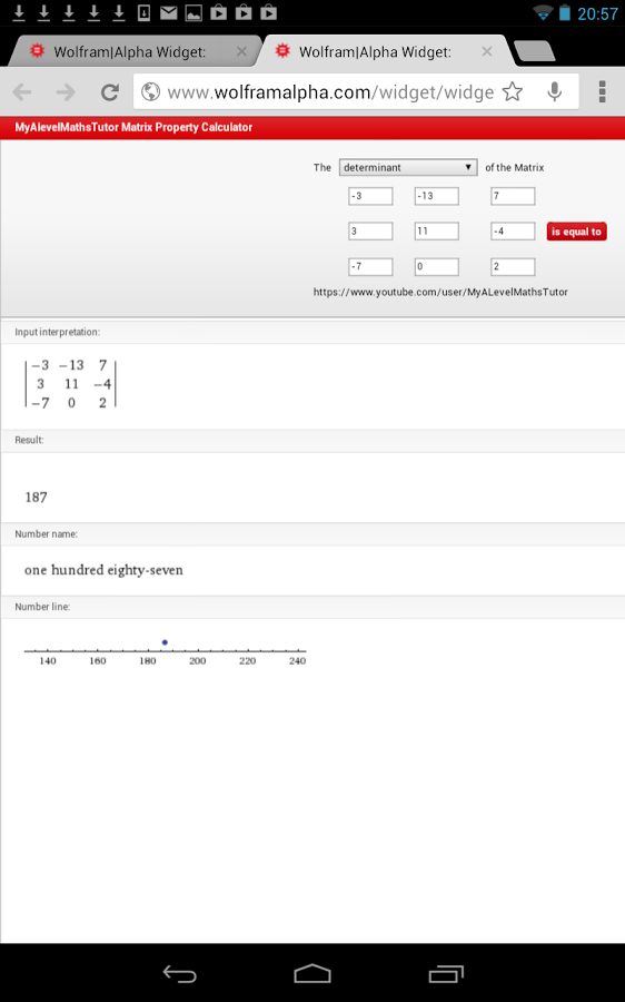 Matrix Determinant Calcu...截图3