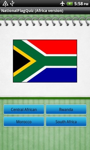 National Flag Quiz Africa截图2