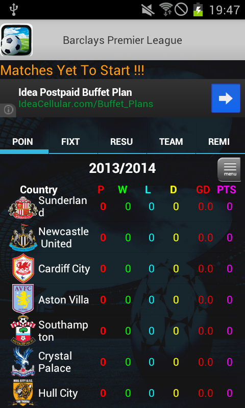 Barclays Premier League 13-14截图1