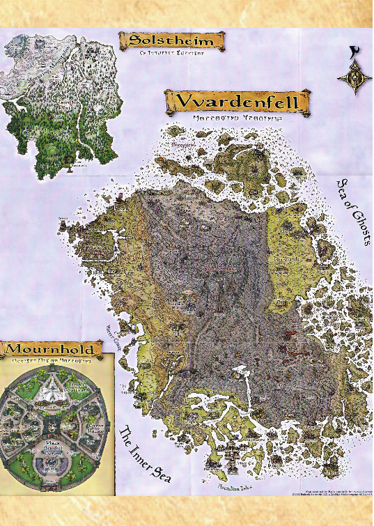 Morrowind Map - UESP截图1