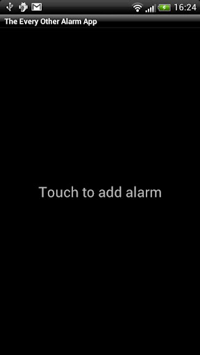 The Every Other Alarm App截图3