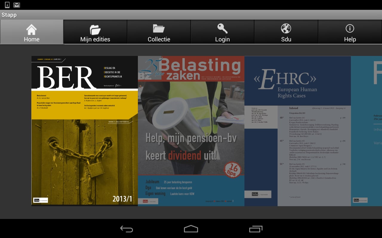 Sdu Tijdschriften App (S...截图10