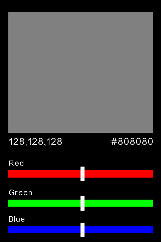 RGB / HEX Color Selector截图5