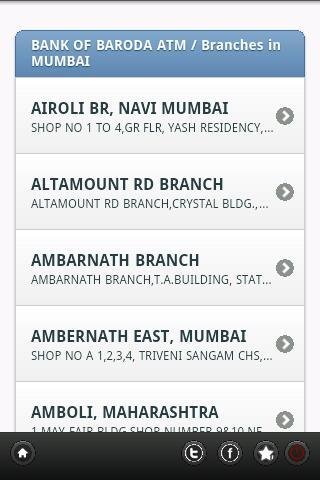 BOB ATM / Branch Locator截图3