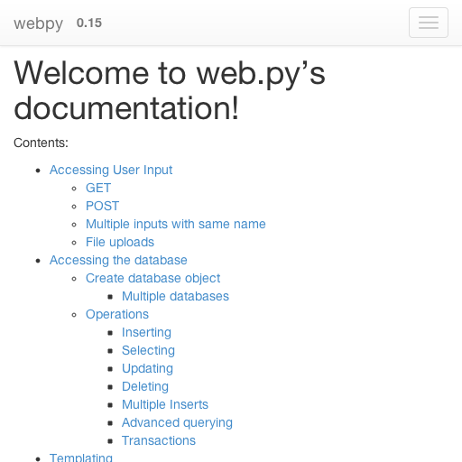 python web.py doc截图1