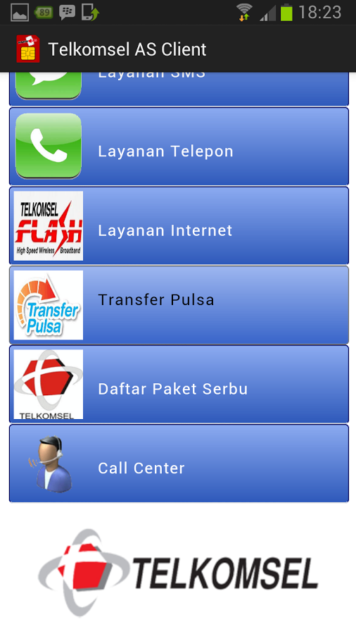 Telkomsel AS Client截图1