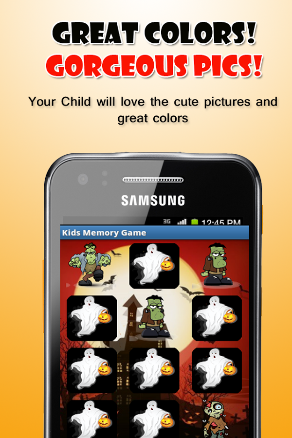 Kids Memory Game: Monsters截图3