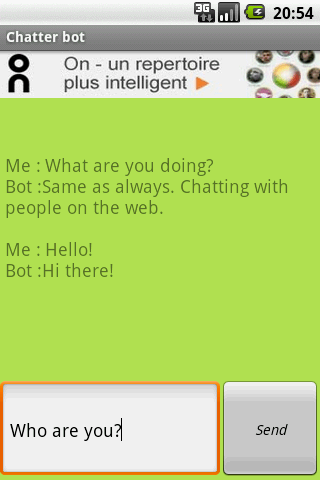 Chatter Bot截图1