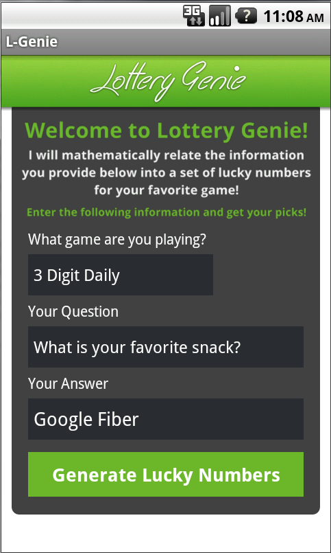 Lottery Genie截图4
