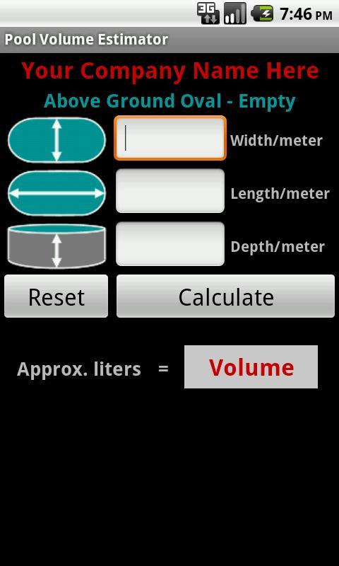 Pool Volume Calculator截图4