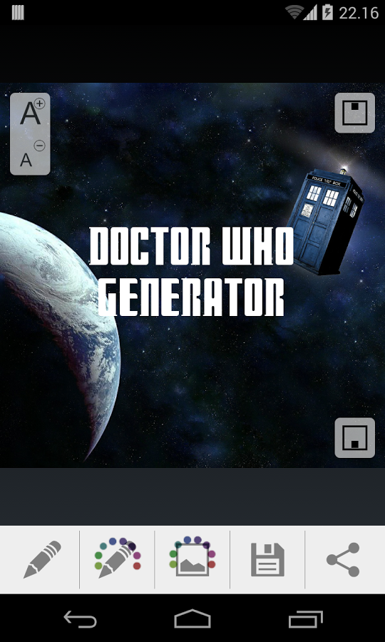 Doctor Who Generator截图5