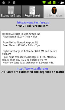 NYC Taxi Fare截图