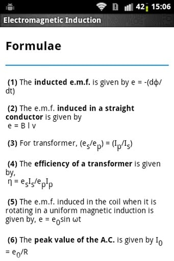 Electromagnetic Induction截图1