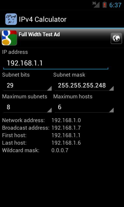 IPv4 Calculator截图1