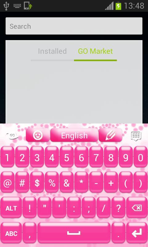 Keyboard Hot Pink Pearl截图2