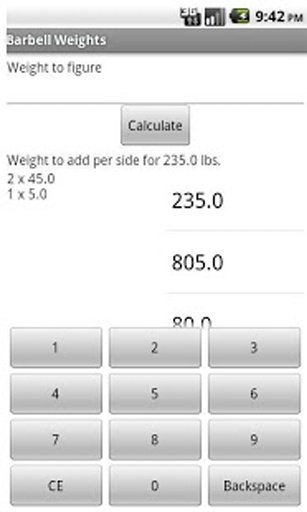 Barbell Weights截图2