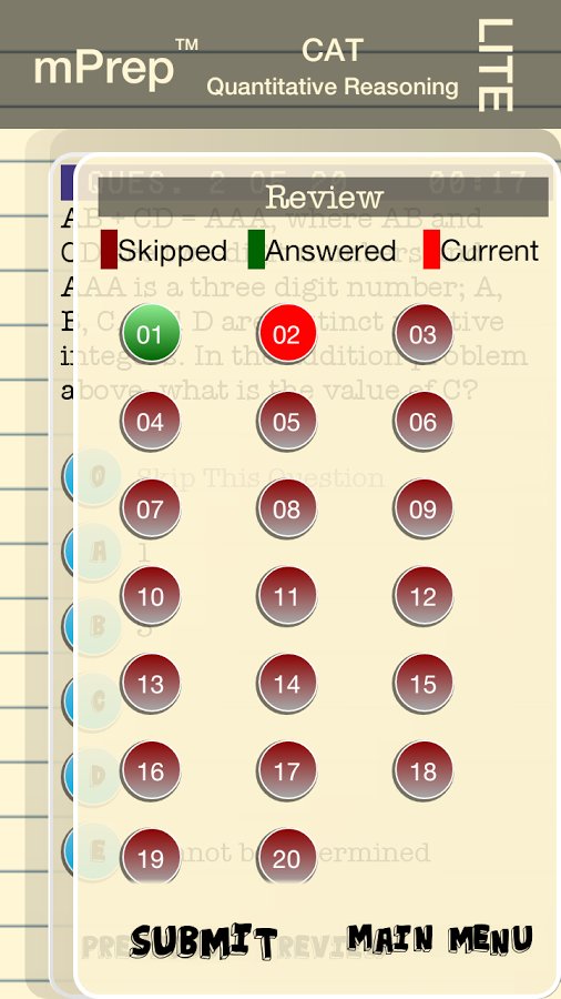 mPrep CAT Quant (Lite)截图1