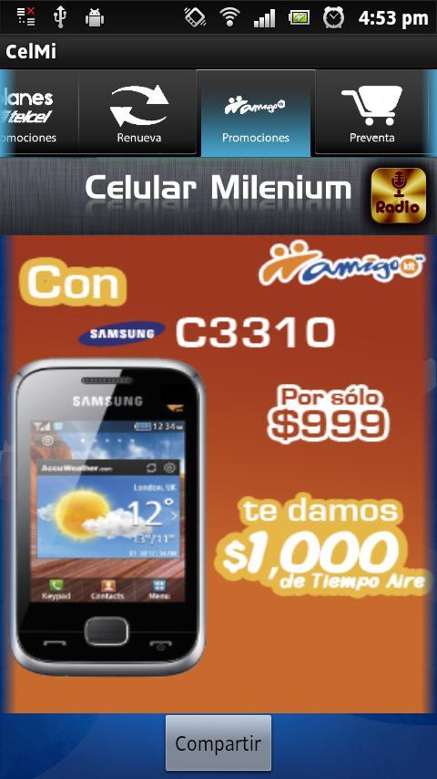 Celular Milenium截图5