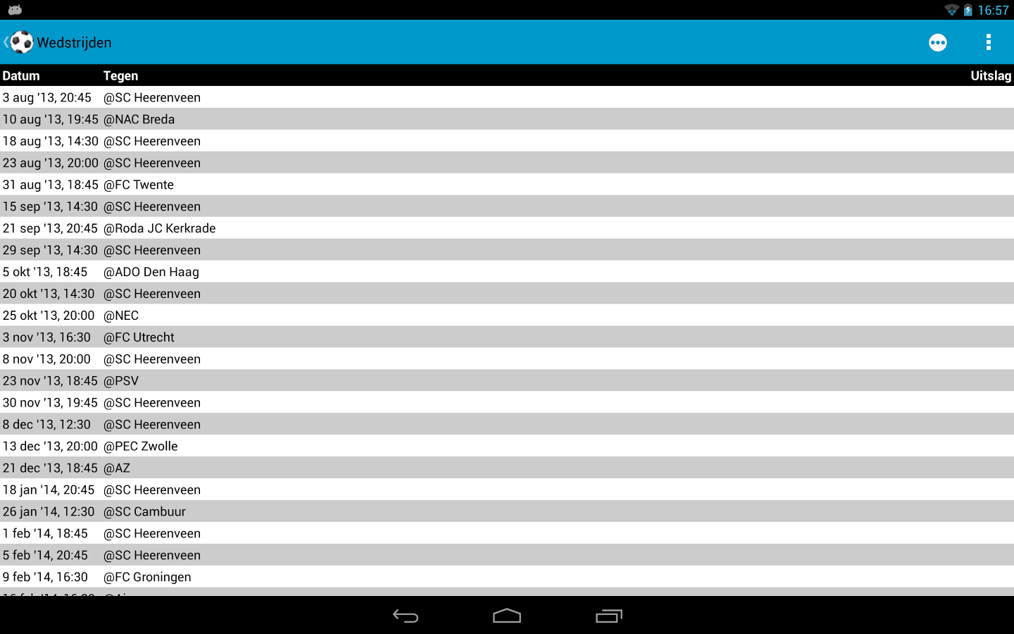 SC Heerenveen fan截图7