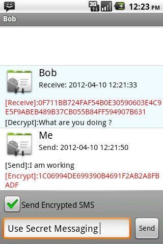 Secret Messaging截图4