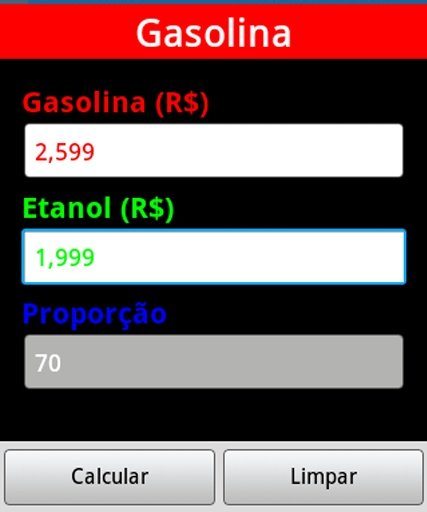 TotalFlex Gasolina ou Etanol?截图5