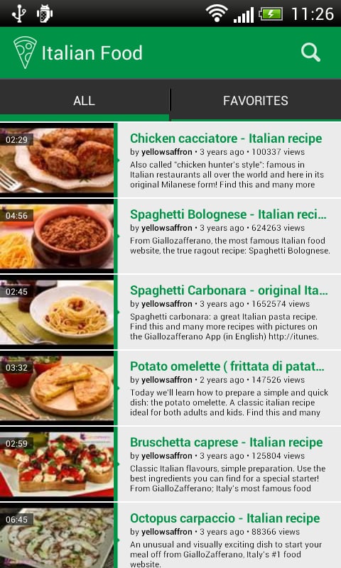 Italian Food截图3