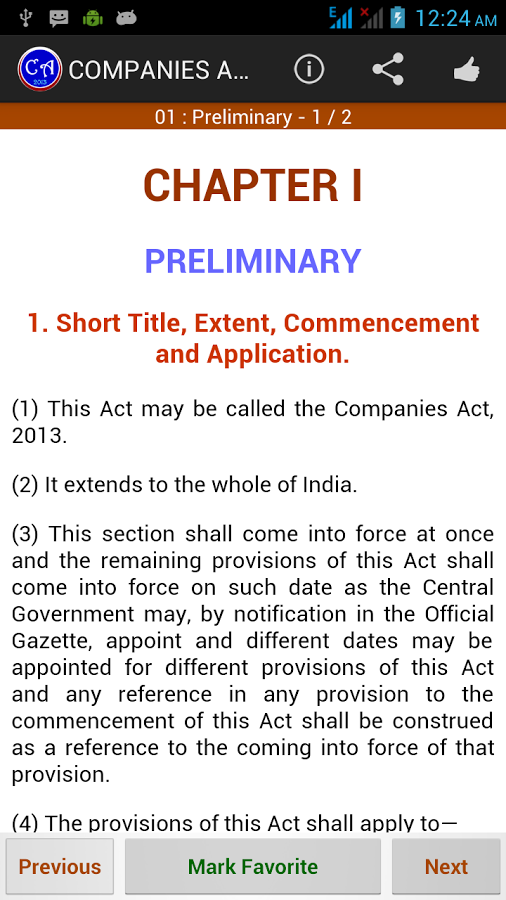 Companies Act - 2013 Ads截图3