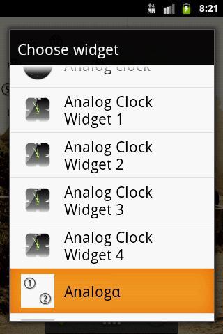 Analog Clock α截图2