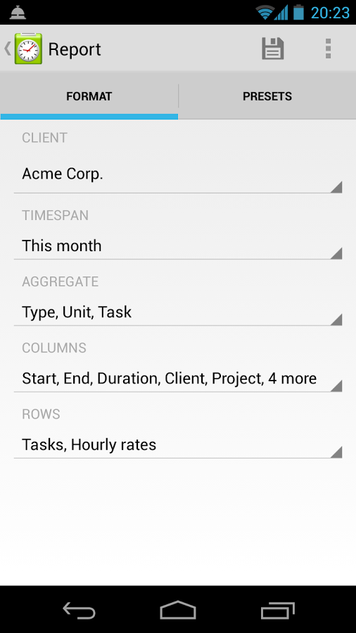 Timesheet Extension截图7